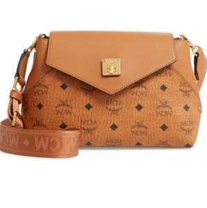 Mcm Cognac Crossbody Bag